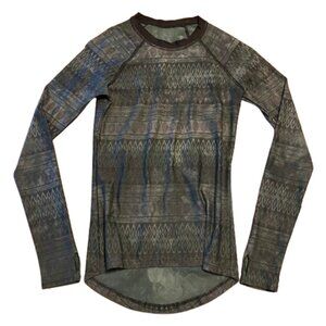 Athletic Workout Long Sleep Thumbhole Top